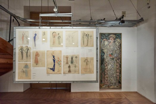 MAK Exhibition View, 2016FASHION UTOPIAS: Haute Couture in the Graphic ArtsMAK Works on Paper Room© MAK/Georg Mayer&#160;