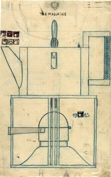 Josef Hoffmann, Entwurf für eine TEEMASCHINE