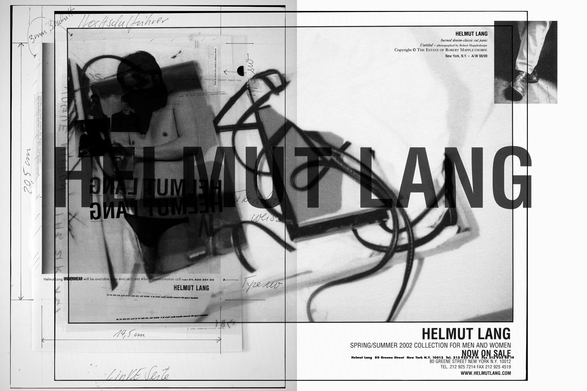 <BODY>Helmut Lang, Excerpts from the Selective Memory Series, Special Edit, 2020<br />© HL-ART</BODY>