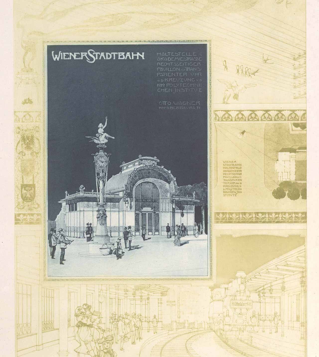 <BODY>Otto Wagner<em>, </em><em>Wiener Stadtbahn </em>[Vienna Metrolpolitan Railway]</BODY>