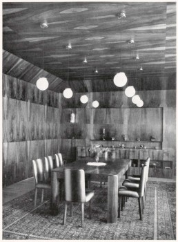 Josef Hoffmann, dining room in the Lengyel house in Bratislava, 1929DKuD (68) 1931, 34, 36