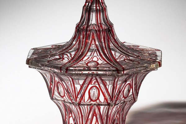 Corning Museum of Glass, Corning, New York is exhibiting  THE GLASS OF THE ARCHITECTS: Vienna 1900–1937