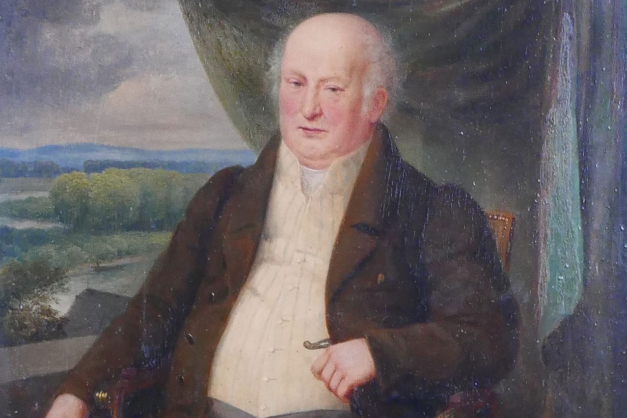 Károly Markó the Elder, Portrait of Johann Jakob Geymüller, ca. 1830 